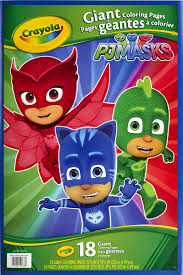 4.4 out of 5 stars 61. Crayola Pj Masks Giant Coloring Pages Stickers Playone