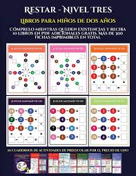 2 palabras con fotos 3 palabras con mucho efecto 7 transmite una historia 8 se acabó el tiempo 9 tu propia marca 10 un libro de cuentos con juguetes 11 elabora un plano turístico 12 déjate. Libros Para Ninos De Dos Anos Restar Nivel Tres Comprelo Mientras Queden Existencias Y Reciba 12 Libros En Pdf Adicionales Gratis Mas De 300 Fichas Imprimibles En Total 9 Spanish Edition