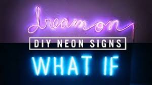 A lot of design decisions and combinations of style will realize any, even the most daring imagination. Diy Neon Sign Decor The Sorry Girls Youtube
