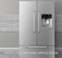 Fridge Decor Panel/ Door panel | Anti-Fingerprint Stainless ...