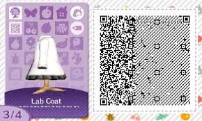 Afternoonteacafe Lab Coat Qr Requested By Anon Other Qr My Posts Animal Crossing Lab Coat Geek Culture