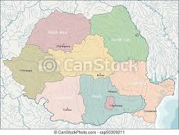 Erdély alatt ma románia nyugati részét értjük. Romania Terkep