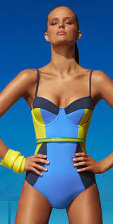 Jets 2013 Clarity Color Block Swimsuit Slimming Swimsuits Swimsuits Swimwear