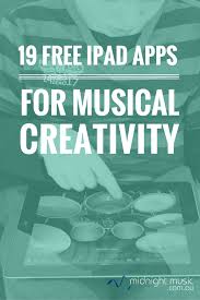 No matter what your skill level, there's always room for improvement, right? 19 Free Ipad Apps For Musical Creativity Play Improvise And Record Music Ipad Music Ipad Music Apps Free Music Apps