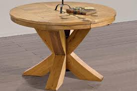 Julian bowen coxmoor square dining table, oak. Extending Round French Mountain Oak Table X Leg Terrigena Furniture