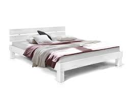 Pumba Massivholzbett Fichte 160x200 Cm Weiss Massivholzbett Bett Haus Deko