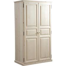 Quand on parle de meubles en bois brut, on désigne les meubles en bois sans aucune couche de le but est de nettoyer sans rayer le meuble en question. Armoire 2 Portes En Bois Brut A Peindre