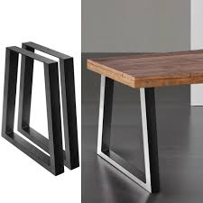 From natural timber tables to painted dining room tables with designer legs and marble tops. Shop 2x Coffee Dining Table Legs Steel Industrial Vintage Bench Metal Trapezoid 710mm