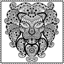 Realistic images of wild animals and mythical carousel favorites are more intricate. Abstract Animal Coloring Pages Free Printable Coloring Pages Books Pictures