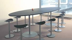 The hot mesh bar and cafe tables get the job done. Coalesse Enea Cafe Conference Tables Steelcase