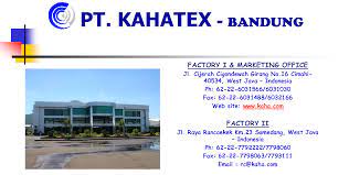 Info lainnya tentang perusahaan, pt. Pt Kahatex Photos Facebook