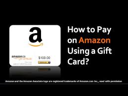 Think of your visa gift card as a credit card with a $100 balance. How To Pay On Amazon Using A Gift Card Youtube
