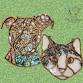 Resin Stained Glass Pet Portraits