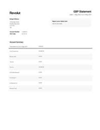 Whilst there will be no changes to the way you access existing revolut services, by joining revolut bank uab, you'll be able to access our new credit services (personal loans. 27 Bank Statement Psd Templates Ideas In 2021 Bank Statement Psd Templates Templates