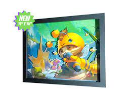 League of Legends: Beemo Shadow Box 11 X 14 6 - Etsy