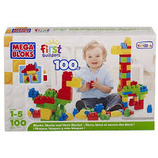 Mega Bloks First Builders 100 Count Block Set With Images Mega Bloks Baby Activity Center Toys R Us