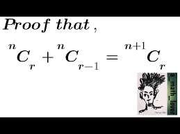 Ncr provides no warranties for or in respect of this information, including but not limited to warranties of merchantability and fitness for a particular purpose, and is not liable for its use by any person other than ncr. How To We Can Prove This General Formula Of Ncr Ncr 1 N 1cr Youtube