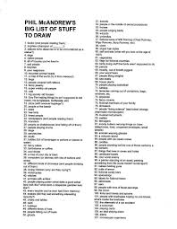 Philmcandrew Lupazzels So I Got This List Of Drawing Prompt 500 Drawing Prompts Drawings