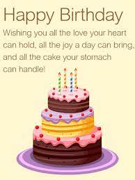 You make my heart so merry. Wishing You All The Love Happy Birthday Wishes Card This Fun And Quirky Birthday Birthday Wishes Girl Birthday Message For Friend Birthday Wishes And Images