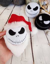 Halloween Decor Santa Jack Skellington Nightmare Before Nightmare Before Christmas Ornaments Nightmare Before Christmas Decorations Nightmare Before Christmas