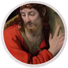 Christ Carrying the Cross Ornament by Andrea Solario