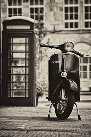  Vespa Primavera Classic Greeting Card By Aj Airey Vespa Vintage Vespa Bike Bike Riding Photography