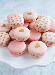 Heart Macarons Macaron Flavors Cute Desserts Macaron Cookies