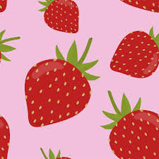Colorful Hand Drawn Strawberry Pattern Free Image By Rawpixel Com Free Hand Drawing Vector Free How To Draw Hands