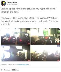 Q&a boards community contribute games what's new. First Look At Joker The Mask Pennywise In Space Jam 2 Leaked