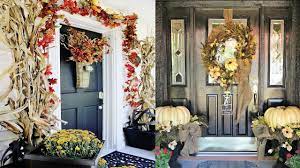 You need some faux florals, ribbon, and an idea. 33 Cute And Inviting Fall Front Door Decor Ideas Front Door Design Youtube