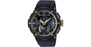 The case is made of fine resin that incorporates carbon fiber for light weight along with rigidity that is superior to that of resin. Casio G Shock G Steel Carbon Core Guard Gst B200x 1a9jf Sakurawatches Com