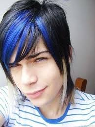 Colored Black With Cobalt Blue Emo Haircut Http Bestpickr Com Short Emo Hairstyles For Guys Emo Hairstyles For Guys Emo Hair Color Emo Haircuts