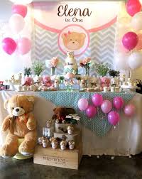 Teddy Bear 1st Birthday Decoration Ideas For Boy At Home Teddy Bear Birthday Party Kara S Party Ideas Teddy Bear Birthday Party Teddy Bear Birthday Bear Birthday Party