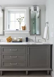 Rachel Reider Interiors Grey Bathroom Cabinets Grey Bathroom Vanity Bathroom Styling