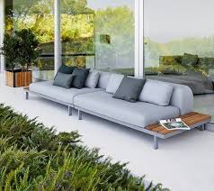 You also enjoy the freedom of arranging the modular furniture to meet changing needs. Cane Line Space 2 Sitzer Sofa Modul Kutz Outdoor Mobel