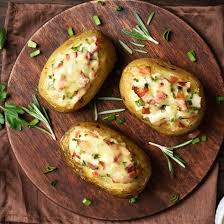 Pomme De Terre Farcie Au Four Pommes De Terre Farcies Pommes De Terre Farcis Au Four Recette Pomme De Terre