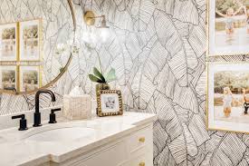 Room25590 by york designer series wallpaper featured in missoni home from york, living rooms room set photos. Palm Leaf Wallpaper Bathroom By Designer Nicki Pasqualone Sponsored By Walls Republic Palm Leaf Wallpaper Bathroom Wallpaper Leaf Wallpaper