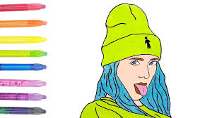 Цифровые арты, рисунки на бумаге, картины на холсте, рисунки на ткани, дереве, камне и других материалах, процессы рисования. Kak Narisovat Billi Ajlish Youtube