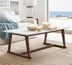 Coronado 54 Marble Coffee Table In 2020 Coffee Table Marble Coffee Table Coffee Table Pottery Barn