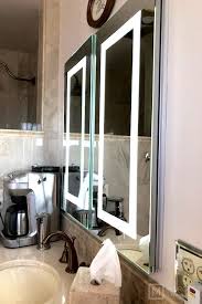 Lighted Twin Door Led Bathroom Mirror Medicine Cabinet 32 Bathroom Mirror Led Mirror Bathroom Medicine Cabinet Mirror