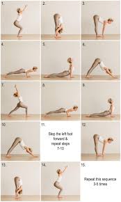 So the surya namaskar method came into practice to respect the sun. Asana Surya Namaskar B Metta Yoga