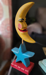 Carved this for my mom a few years back. Now they both sit