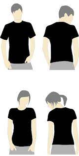Baru 26 Template Kaos Polos Depan Belakang Kaos Baju Kaos Desain