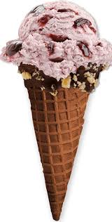 Quick Delight Joy Chocolate Waffle Cone With The Rim Dipped Into Chocolate And Crushed Nuts Top With Your Favorite Chocolate Waffles Ice Cream Waffle Cones