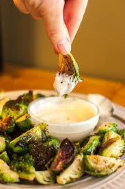 Recipe Roasted Brussels Sprouts With Garlic Aioli Sprout Recipes Recipes Food