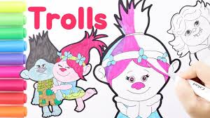 Today we are coloring from our dreamworks trolls world tour coloring book. Coloring Poppy Queen Barb Trolls 2 World Tour Coloring Page How To D Art For Kids Coloring Pages Poppy And Branch