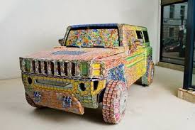 Sweet Station Recycled Art Lottery Tickets Lottery