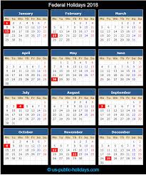 If yes, then check out the table shared below and download a holiday calendar. Us Holidays 2018