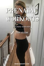 Prenatal Workout Plan Sarah Fit