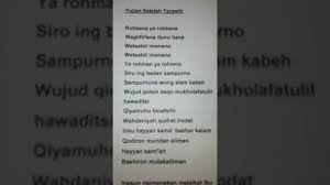 Ada 20 gudang lagu maal hijrah terbaru, klik salah satu untuk download lagu mudah dan cepat. Lirik Lagu Pujian Setelah Sholat Tarawih Ramadhan The Jombang Taste